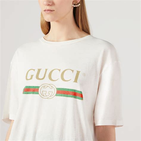 gucci damen t shirt|genuine Gucci t shirts.